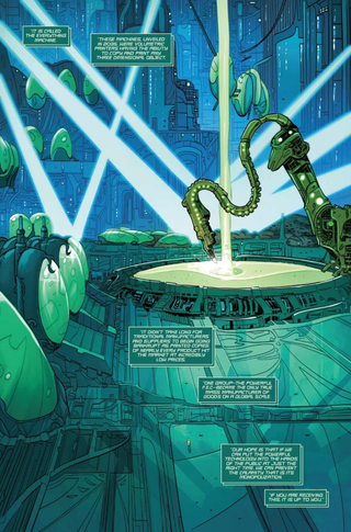 Illustration for article titled Take a Peek at Marvel's Odd Team-Up with Kinda-Fictional Scifi Band Starset